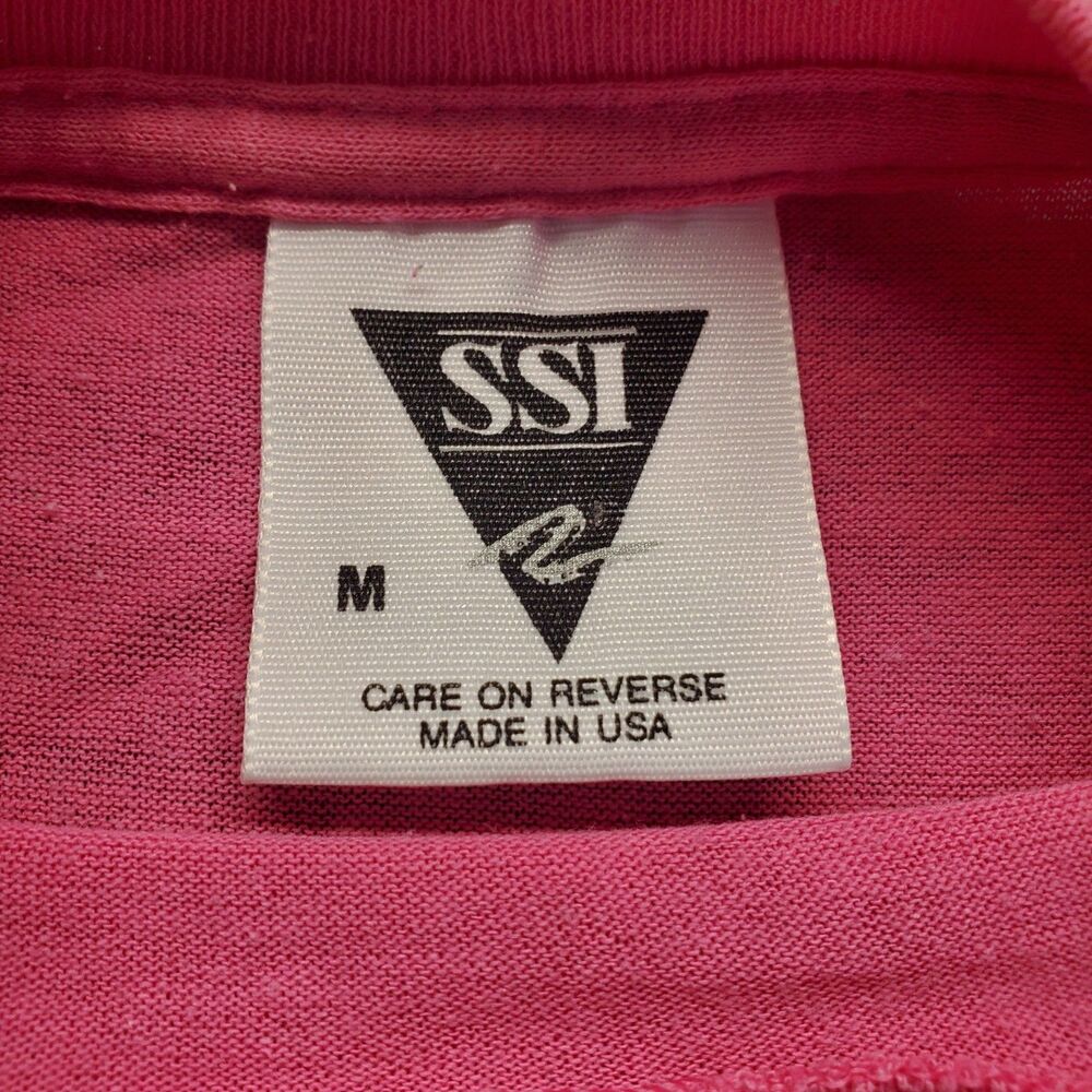 VTG 1990 Bart Simpson Don’t Have A Cow Man T-Shirt Men’s M Pink Single Stitch - Picture 10 of 12